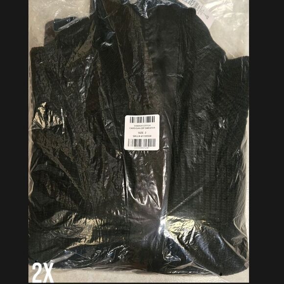 TORRID Plus Size Shaker Stich Thick Warm Cardigan Zip- Sweater/ Jacket - Picture 15 of 16